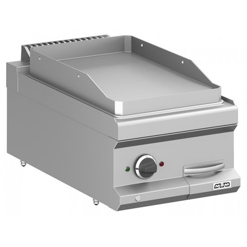 MBM- Frytop Eléctrico 40 cm Placa Lisa Acero Rectificado Sobremesa MFTE74TL MAGISTRA PLUS 700