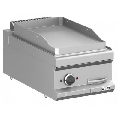 MBM- Frytop Eléctrico 40 cm Placa Lisa Acero Rectificado Sobremesa MFTE74TL MAGISTRA PLUS 700