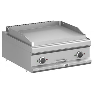 MBM- Frytop Eléctrico 70 cm Placa Lisa Acero Rectificado Sobremesa MFTE77TL MAGISTRA PLUS 700