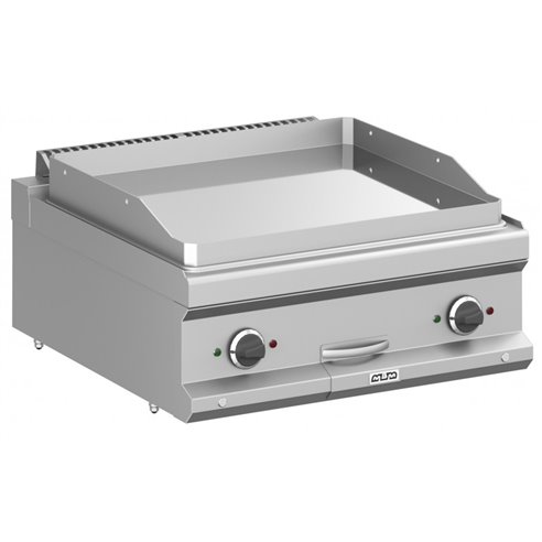 MBM- Frytop Eléctrico 70 cm Placa Lisa Cromo Duro Sobremesa MFTE77TLC MAGISTRA PLUS 700