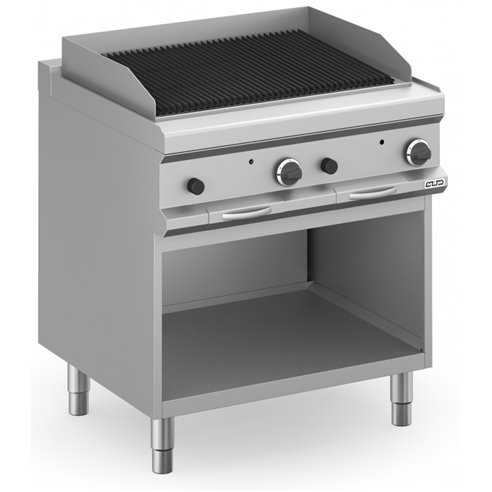 Barbacoa a gas 80 cm Piedra Volcánica con Mueble MPLG78A MAGISTRA PLUS 700