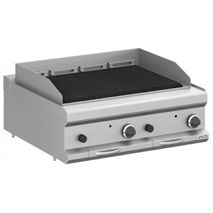 MBM- Barbacoa a gas 80 cm Piedra Volcánica Sobremesa MPLG78T MAGISTRA PLUS 700