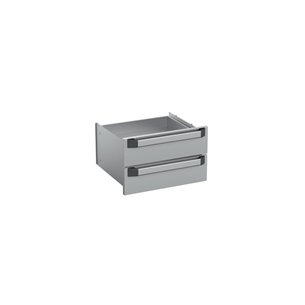 MBM- Kit cajonera de 2 cajones GN1/1 para muebles abiertos de 70 cm A777196 MAGISTRA PLUS 700