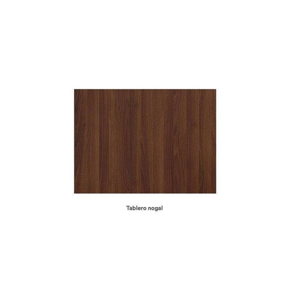 Hobeto- Mesa de bar cuadrada 70 x 70 cm Troya Nogal
