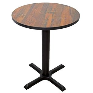 Hobeto- Mesa de bar SENA Vintage Redonda 60Ø · Tablero T1