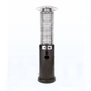 Hobeto- Estufa para Terrazas a Gas 11Kw Cilíndrica Negra
