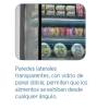 Edenox- VitrinaExpositora Mural refrigerada Con Puertas 2,0 m EDENOX ECOCRISTAL-1977