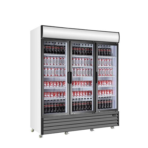 Armario expositor refrigerado EXPO 2000 TN 3 puertas cristal Batientes