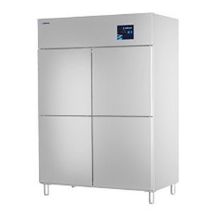 Edenox- Armario de Congelación Gastronorm Serie GN 2/1 4 Puertas Opacas 12 Estantes 1400 Litros 1388x826x2008 Mm ANG-1404 HC ...