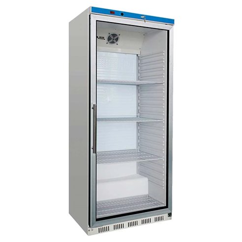 Armario Refrigerado 1 Puerta de Cristal 4 Estantes 460 Litros 626x600x845 Mm APS-451-C Edenox