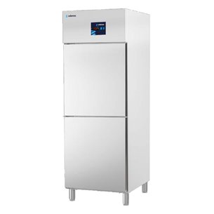 Edenox- Armario Refrigerado Serie GN 2/1 2 Puertas Opacas 6 Estantes 700 Litros 693x826x2008 Mm APG-712 HC Edenox