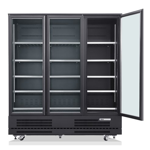 Armario Refrigerado Expositor 3 Puertas de Cristal 12 Estantes 1600 Litros 1800x760x2000 Mm VESUR-1603-C Edenox