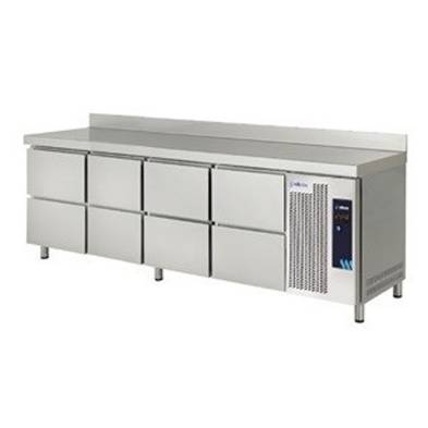Edenox- Mesa Refrigerada Gastronorm Serie GN 1/1 8 Cajones 615 Litros MPG-225 HC HHHH Edenox