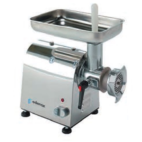 Edenox- Picadora de Carne Boca 82 mm Cuerpo Acero Inoxidable 18/8 1100 W PI-22-M Edenox