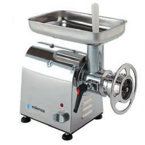 Edenox- Picadora de Carne Boca 82 mm Cuerpo Acero Inoxidable 18/8 1100 W PI-22-U-M Edenox