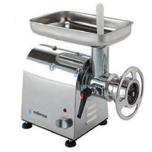 Edenox- Picadora de Carne Boca 82 mm Cuerpo Acero Inoxidable 18/8 1100 W PI-22-U-T Edenox