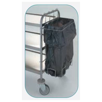 Edenox- Carro de Servicio y Recogida Estándar de Acero Inoxidable ACE-BB Edenox