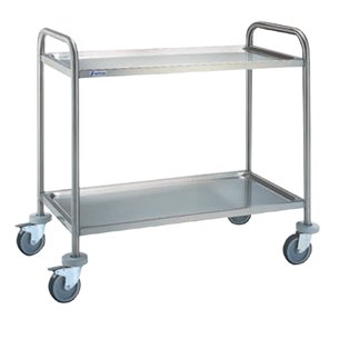 Edenox- Carro De Servicio Estándar Reforzado de Acero Inoxidable CER-1062 Edenox