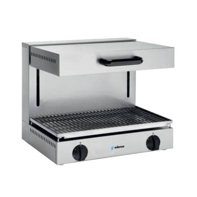 Edenox- Salamandra Eléctrica Ultra Rápida 4 kW Techo Móvil y 2 Zonas de Cocción SE-E-60 T Edenox