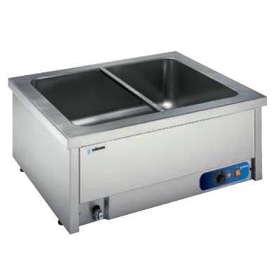 Edenox- Baño María Sobremesa Eléctrico 2 Cubetas GN1/1 BMSM-211 Edenox