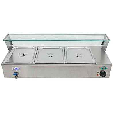 Irimar- Vitrina Caliente Baño María Vi-3 Gn 1/2 Irimar