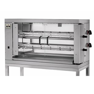 MCM- Asador de Pollos Verticales a Gas 2 Espadas 12 Pollos 1098x480x640h mm 2EG MCM