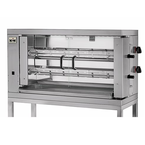 MCM- Asador de Pollos Verticales a Gas 2 Espadas 12 Pollos 1098x480x640h mm 2EG MCM