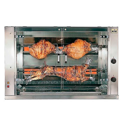 Asador Eléctrico para Grandes Piezas 2 Espadas 1528x600x980h mm GPE2 MCM