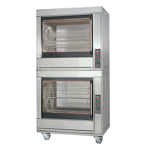 Asador de Pollo de Balancera Eléctrica 14 Espadas 84 Pollos 1100x800x2150h mm BA7DE MCM