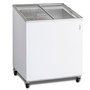 EUROFRED- Congelador Horizontal 2 Puertas Correderas de Cristal 157 Litros 720x615x949h mm IC 200 SCE Eurofred