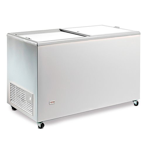 EUROFRED- Congelador Horizontal 2 Puertas Correderas de Cristal 165 Litros 720x630x892h mm IC 200 SC Eurofred