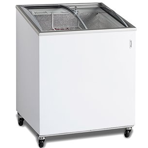 EUROFRED- Congelador Horizontal 2 Puertas Correderas de Cristal 157 Litros 720x615x949h mm IC 200 SCEB Eurofred