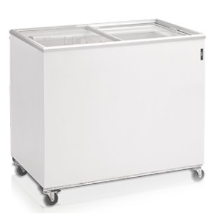 EUROFRED- Congelador Horizontal 2 Puertas Correderas de Cristal 350 Litros 1300x630x892h mm IC 400 SC Eurofred
