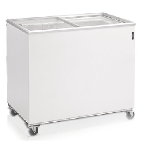 EUROFRED- Congelador Horizontal 2 Puertas Correderas de Cristal 350 Litros 1300x630x892h mm IC 400 SC Eurofred