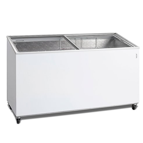 EUROFRED- Congelador Horizontal 2 Puertas Correderas de Cristal 398 Litros 1550x615x949h mm IC 500 SCE Eurofred