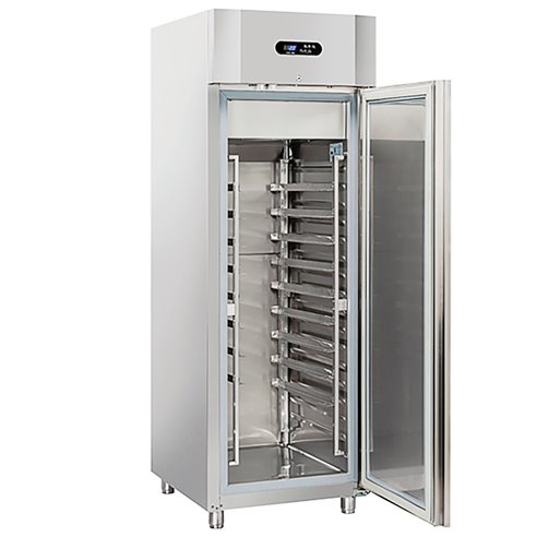 EUROFRED- Armario de Pastelería Refrigeración 550 Litros 1 Puerta Opaca Inoxidable 705x918x2085h mm QPC 740 Eurofred