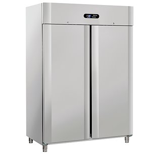 EUROFRED- Armario de Pastelería Congelación 1105 Litros 2 Puertas Opaca Inoxidable 1430x918x2085h mm QPN 1640 Eurofred