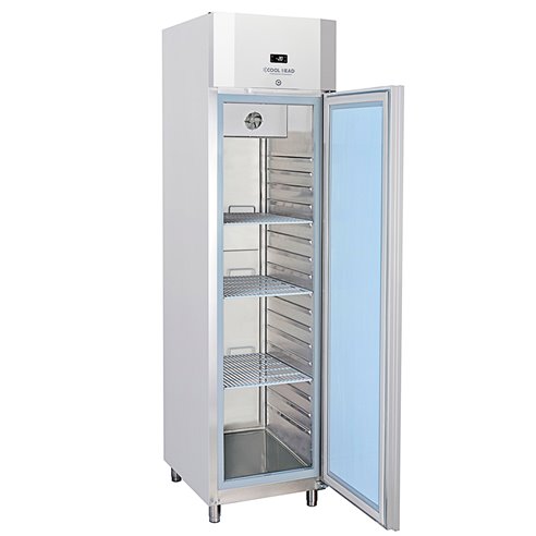 Armario Refrigerado 285 Litros 1 Puerta Opaca Inoxidable 468x737x1990h mm QR3 Eurofred