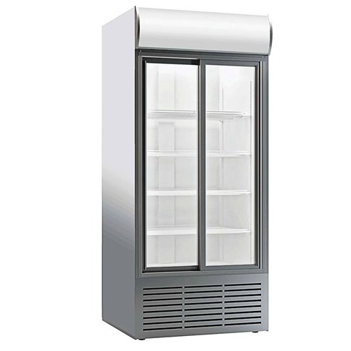 EUROFRED- Armario Expositor Refrigerados 846 Litros 2 Puertas de Cristal 1103x728x2001h mm S900 TD Eurofred