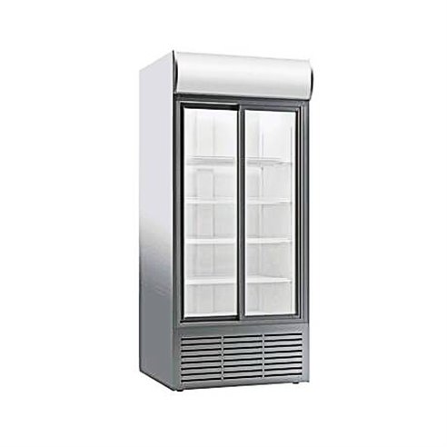 EUROFRED- Armario Expositor Refrigerados 707 Litros 2 Puertas de Cristal 1103X690X2001h mm S 900 DD Eurofred
