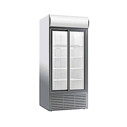 Armario Expositor Refrigerados 707 Litros 2 Puertas de Cristal 1103X690X2001h mm S 900 DD Eurofred