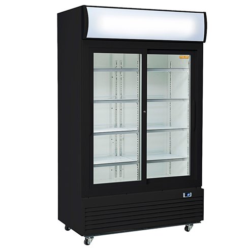 Armario Expositor Refrigerado 776 Litros 2 Puertas de Cristal 1000x730x2036h mm DC 800 HB Eurofred