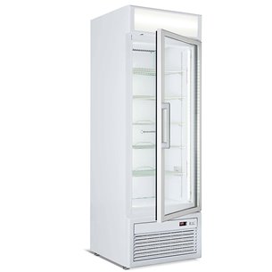 Armario Expositor Refrigerado 260 Litros 1 Puerta de Cristal 670x675x1960h mm V 40 TN Eurofred