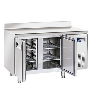 Mesa Refrigerada Snack Serie SR 2 Puertas Opacas 4 Estantes 230 Litros SR 2200 Eurofred