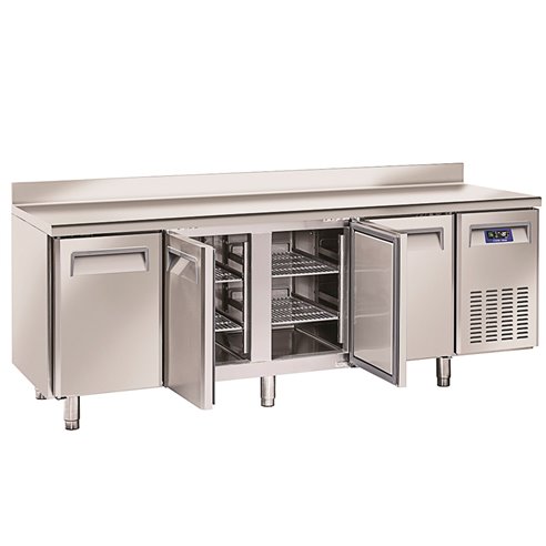 EUROFRED- Mesa Refrigerada Pastelería 60×40 Serie PA 4 Puertas Opacas PA 4200 Eurofred