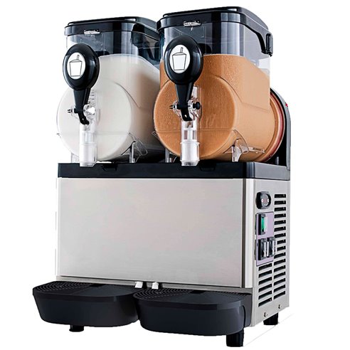 EUROFRED- Granizadora 2 Cubas 5 Litros 400x400x630h mm Granismart 5×2 Eurofred
