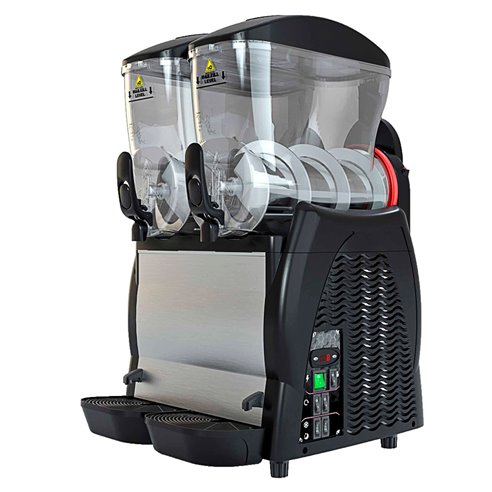EUROFRED- Granizadora 2 Cubas 24 Litros 470x520x810h mm Spin 2 FF Eurofred