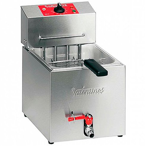 Valentine- Freidora Eléctrica Profesional 7 Litros Con Grifo VALENTINE TF7
