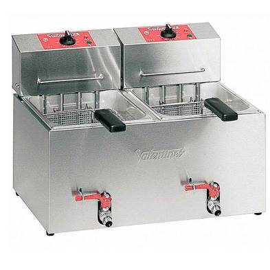 Valentine- Freidora Eléctrica Profesional 7 Litros Con Grifo VALENTINE TF77