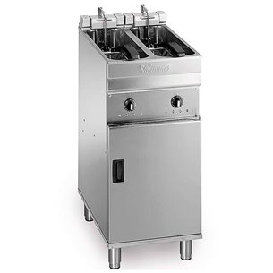 Freidora Eléctrica Super Rápida Serie EVO 8 Litros doble cuba 400x600x850h mm VALENTINE EVO2200